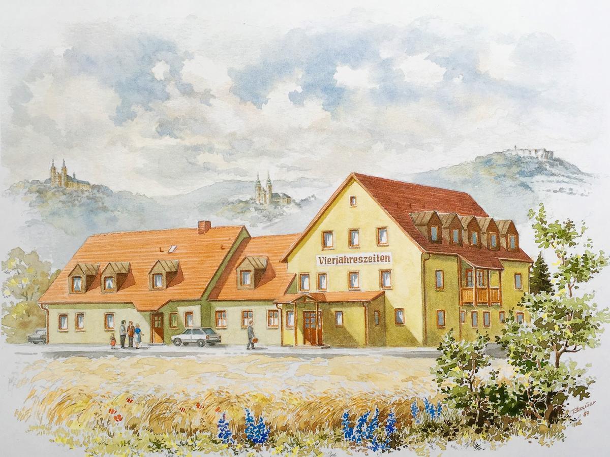 Hotel Garni Vierjahreszeiten Bad Staffelstein Kültér fotó
